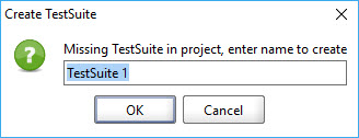创建的TestSuite