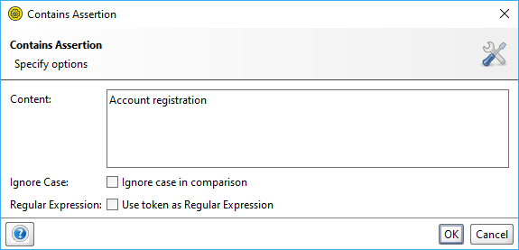 Configuring assertion