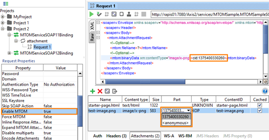 SOAP web service testing: WSDL MTOM attachment