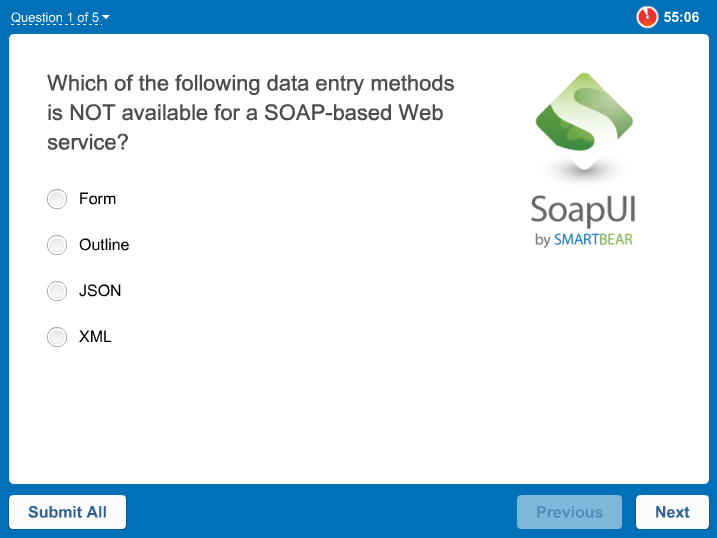 SoapUI Sample Question 5