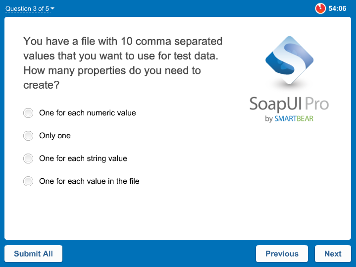 SoapUI Sample Question 5
