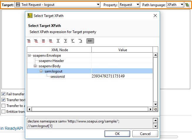 Soapui Use Property Value In Request STAETI