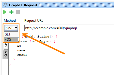 GraphQL support in SoapUI: Changing the method of a GraphQL request